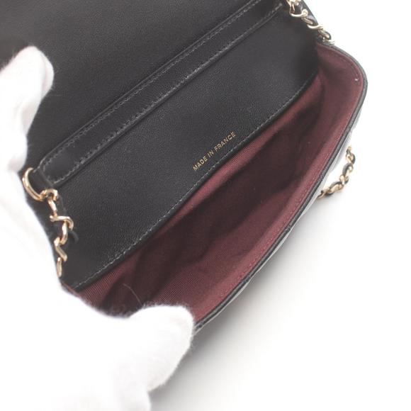 Chanel Matelasse Shoulder Bag Lambskin Black - Picture 3 of 6